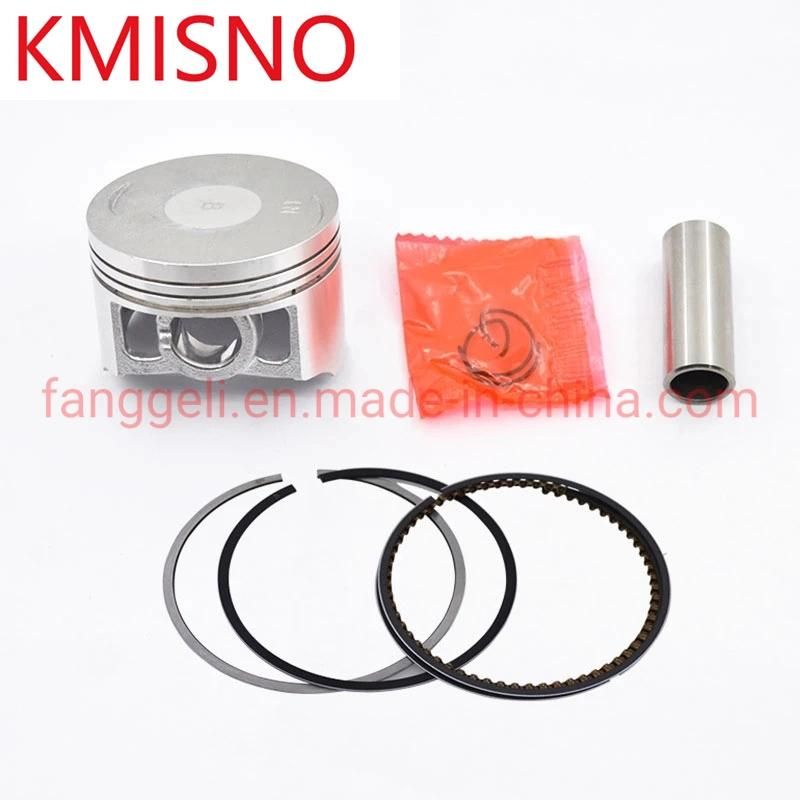 Motorcycle Piston 52.4mm Pin 15mm Ring Gasket Set for Sym Gr125 Xs125t Xs125t-17 Ara Gr Xs 125 engine  Spare Parts