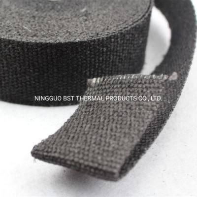 Header Pipe Thermal Protection Thermal Exhaust Wrap Black