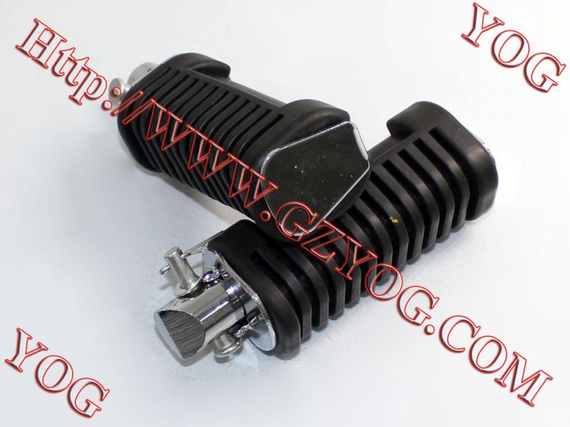 Yog Motorcycle Spare Parts Motorcycle Rear Footrest for Italika125, Jh70, Ybr125