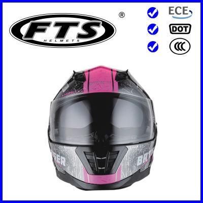 Motorcycle Accessory Safety Protector ABS Full Face Helmet Half Jet Open Modular Cross F508 Double Visors with DOT &amp; ECE Certificates