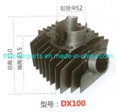 Motorcycle Cylinder Parts Block Kit for Dx100 52mm