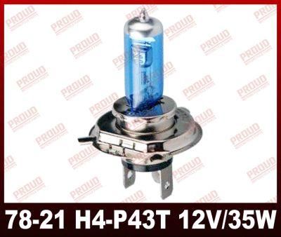 Motorcycle Headlight Bulb H4-P43/45t China High Quality Motorcycle Parts