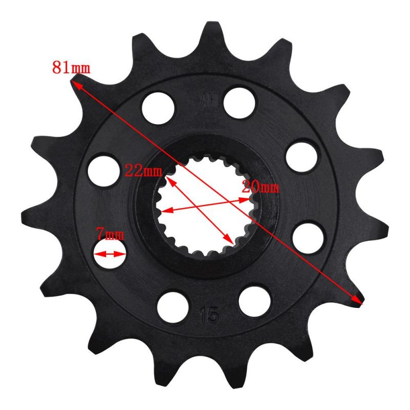 81mm Precision Steel Sprocket for BMW G310GS ABS G310GS G310r