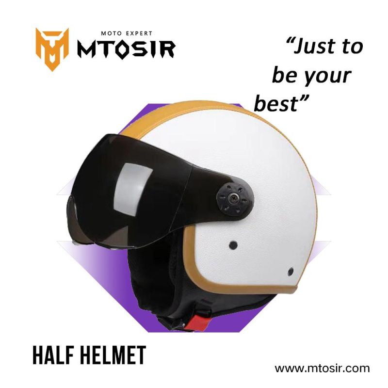 Mtosir Motorcycle Helmet Four Seasons Universal Half Face Open Face Bicycle Motorcycle Helmet