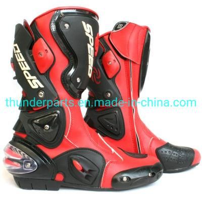 Motorcycle/Moto Jackets/Protectors/Armors/Boots/Chaquetas/Armaduras/Botas Accesorios for Racing Bikers Red