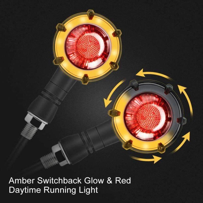 New Arrival Wholesale Universal 12V Motorcycle Refit Flowing LED Turn Signal Light Indicator Light