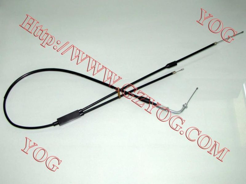 Yog Motorcycle Spare Parts Throttle Cable for Glx 125 Tvs Star Bajaj Boxer