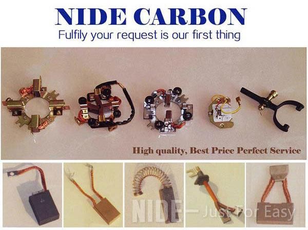 Electric Carbon Brushes for Motor Parts and Accessories