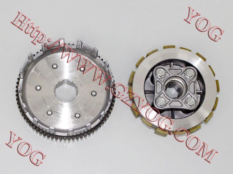 Motorcycle Spare Parts Engine Clutch Center with Gear Complete for Ax100, CB125, Cg150