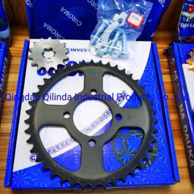 Ax100 428h-42t-14t-112L Steel 45# Thickness 7mm Chain Gear Kit Set Motorcycles Parts Sprocket