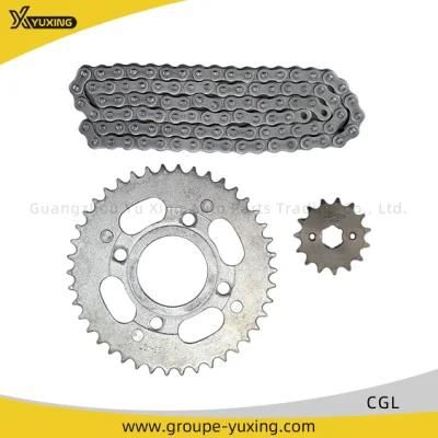 45#Steel Motorcycle Engine Parts Chain Sprocket Kit