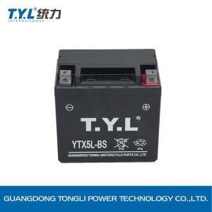 Ytx5l-BS 12V5ah Saled-Lead-Acid Motorcycle Battery