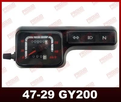Gy150 Gy200 Speedometer High Quality Motorcycle Parts