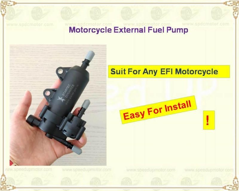 Efi Motorcycle Engine Parts Fuel Pump, External Pump for Any Brand Motorcycle