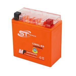 Robust Motorcycle Battery 12n5l-BS 12V 5ah Gel Battery Maintenance Free