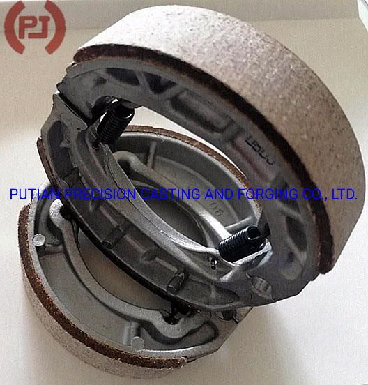 High Quality, High Wear Resistance, No Nosise Motorcycle Brake Shoes Parts, Asbestos or Asbestos Free