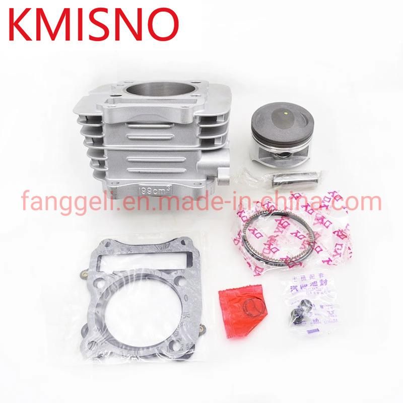 110 High Quality Motorcycle Cylinder Piston Ring Gasket Kit for Qingqi Qm200gy Gtx200 GS199 Qm Gtx 200 200cc Engine Spare Parts