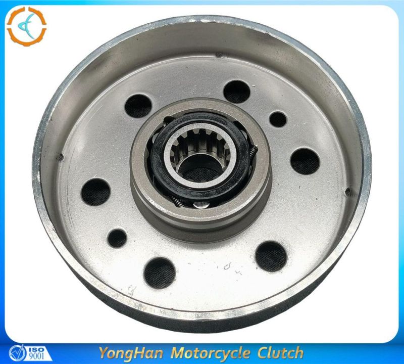Motorcycle Parts Clutch Cover with Driving Gear for Dx110/Y110/Jy110/Yd110