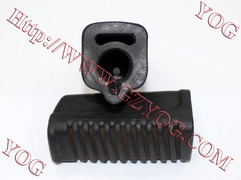 Motorcycle Spare Part Front Footrest Rubber for Bajaj Boxer, CB125ace, Tvs Star