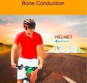 Newest Bone Conduction Intelligent Helmet Smart Helmet with Bluetooth Earphones and Glasses
