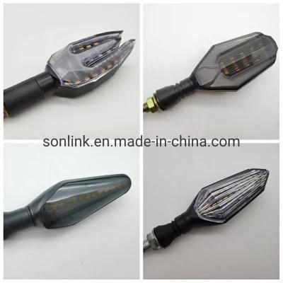 Hot Sale LED Motorcycle Turning Light Fits/Winker Lamp Motorcycle Parts for Pit Bike/Scooter/Tricycle/Street Bike