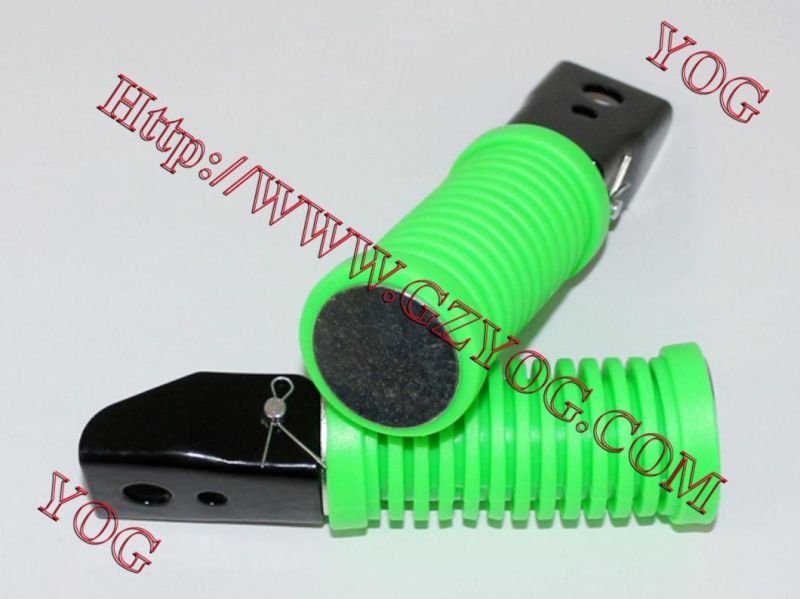 Yog Motorcycle Spare Parts Motorcycle Rear Footrest for Italika125, Jh70, Ybr125