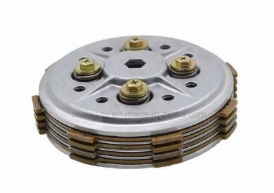 Motorcycle Parts Clutch with Friction Pressure Plate for YAMAHA Ybr125