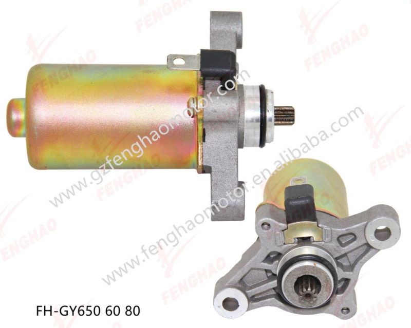 Good Quality Motorcycle Spare Parts Starter Motor Honda Cg125/Cg200/Gy650-60-80/Gy6125-150