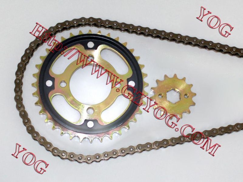 Motorcycle Transmission Parts Motorcycle Chain Sprocket Set Kit De Transmision Jialing125 Jh125L