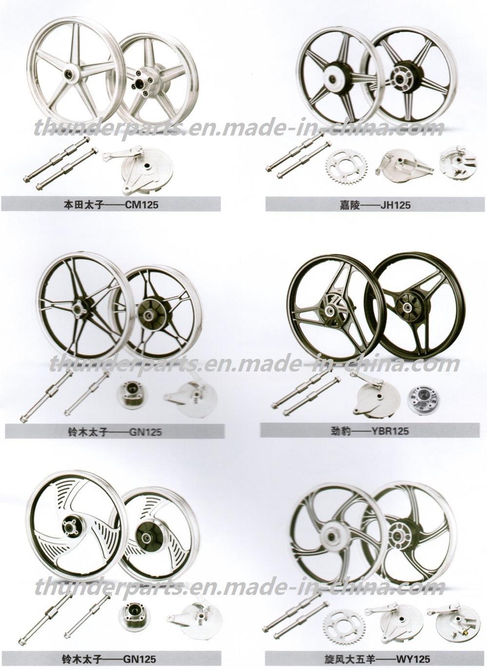 High Quality Motorcycle Aluminum Rim Complete Alloy Wheel for C80 1.40-17