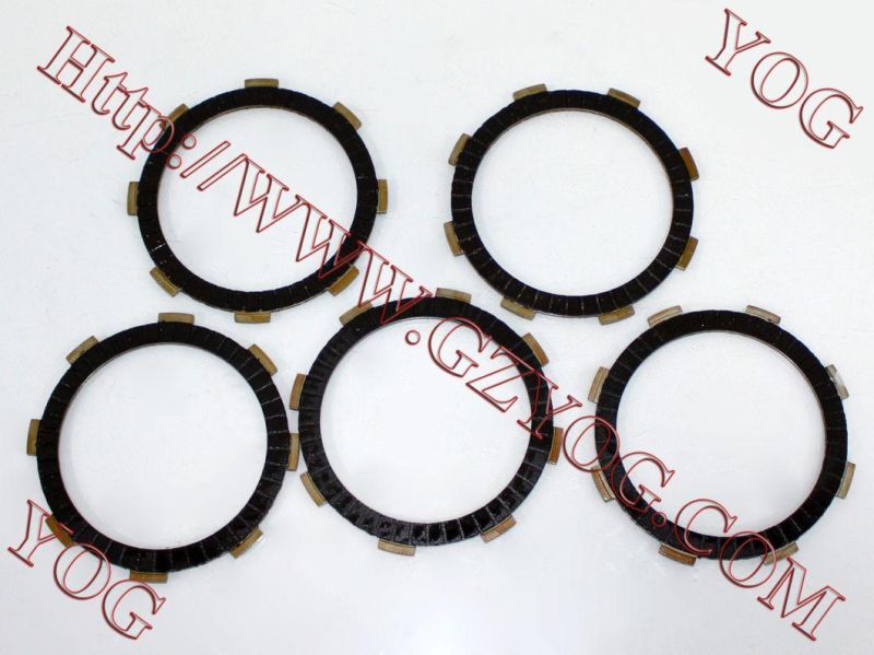 Yog Motorcycle Engine Spare Parts Clutch Fiber Plate for Dy100, Cg125, Tvs Star
