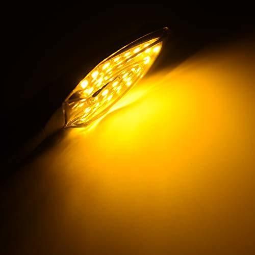 14 Models E-Marked 12V Motorcycle Flasher Flowing Sequential LED Turn Signal Light Indicators