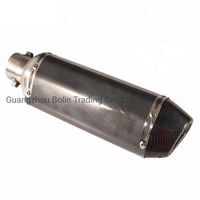 Universal Modified Carbon Fiber Motorcycle Exhaust Muffler Tube