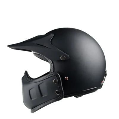 Motociclista Vespa Cascos PARA Moto Cafe Racer Open Face