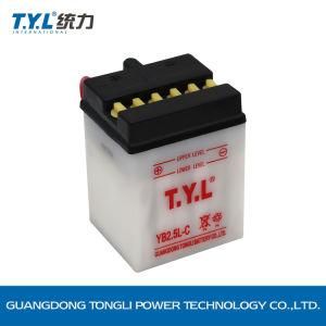 Yb2.5L-C 12V2.5ah White Color Water Motorcycle Battery