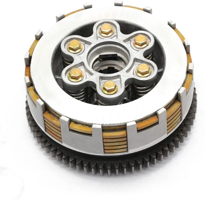 Motorcycle Clutch Compelet Kit for Cg150, 73-Tooth Clutch Assembly Honda Clutch for ATV Go Kart Dirt Bike Pit Bike Scooter Moped