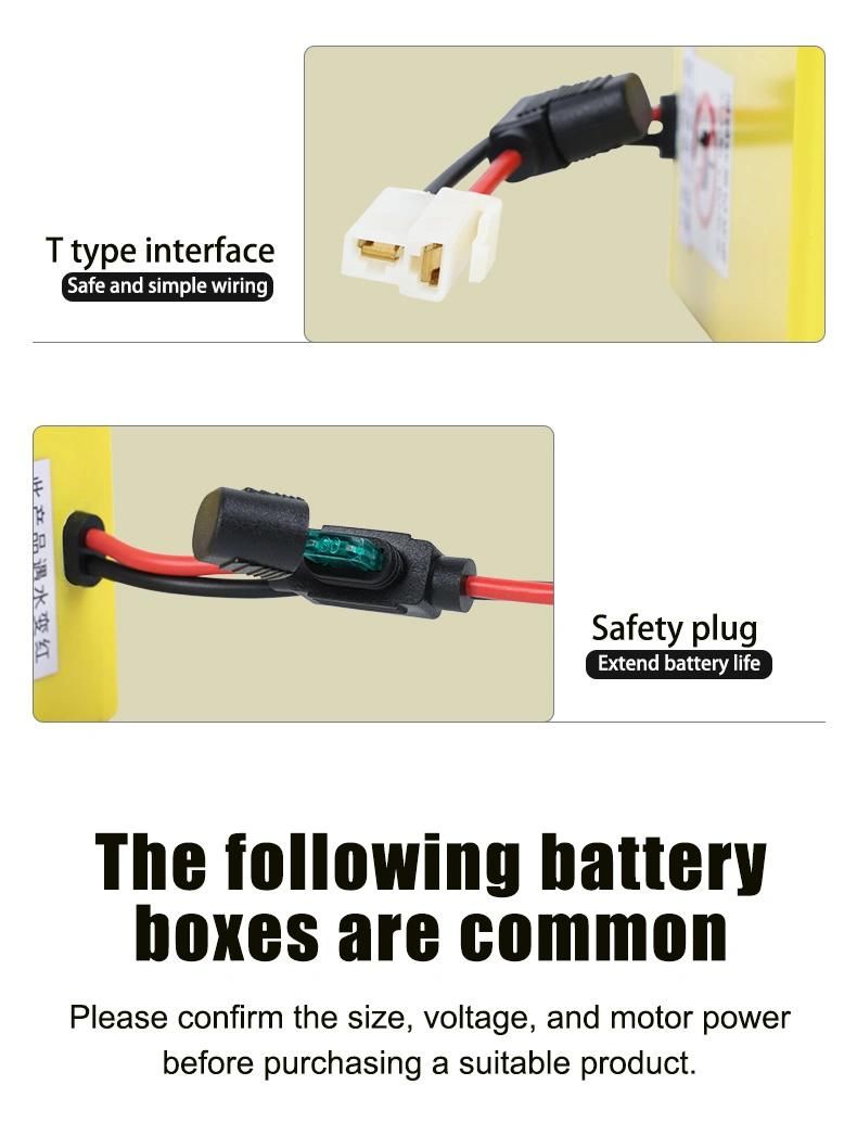 48V 12ah Lithium Ion Battery Pack for E-Bike E-Scooter