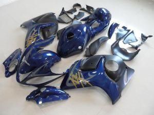 Motorcycle Body Parts Fairing for Gsx-R1300 Hayabusa 2008-2014 Nevy Blue Withe Tank