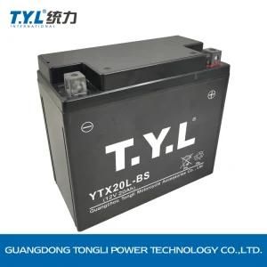 Tyl Ytx20L-BS 12V10ah Maintenance Free Lead Acid Motorcycle Battery Motorcycle Parts