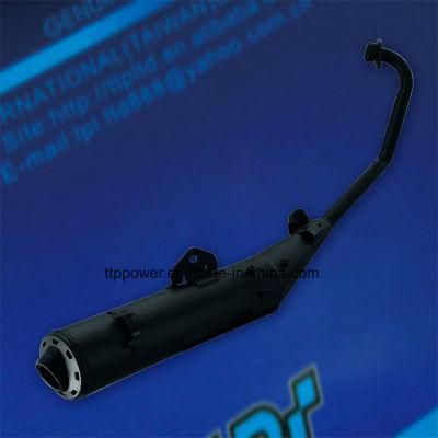 YAMAHA Motorcycle Parts LC135 Black Muffler