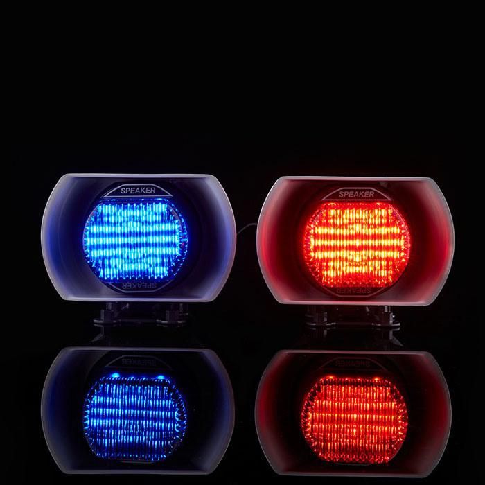 Senken Police Motorcycle Siren Speaker with Warning Light