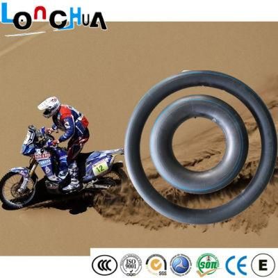 Tensile Strength 8MPa-12MPa Motorcycle Natural Inner Tube (100/90-17)