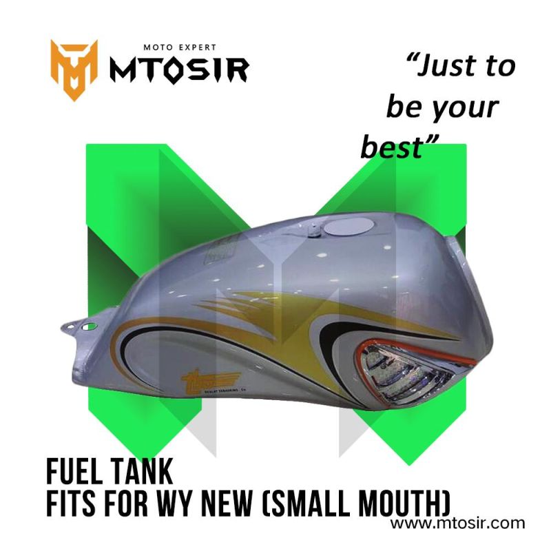 Mtosir Fuel Tank for Wuyang Wy Wy125 Wy-7 Big Mouth High Quality Oil Tank Gas Fuel Tank Container Motorcycle Spare Parts Chassis Frame Parts