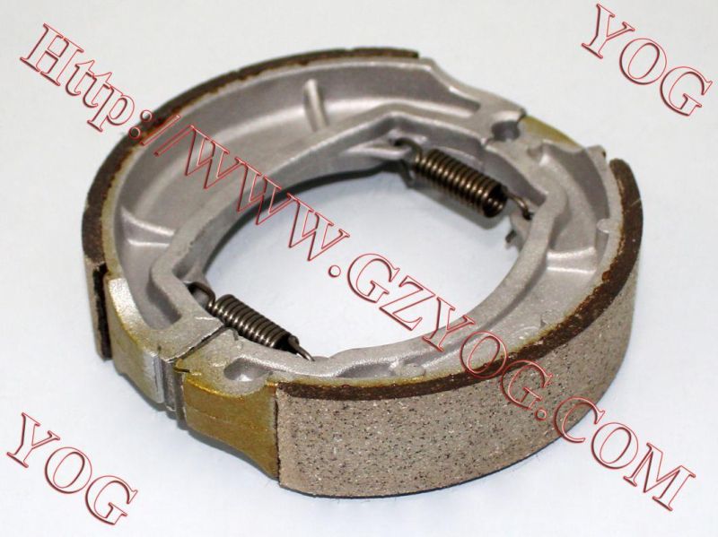 Yog Motorcycle Spare Parts Brake Shoes for Gn125, Ybr125, Cbf125