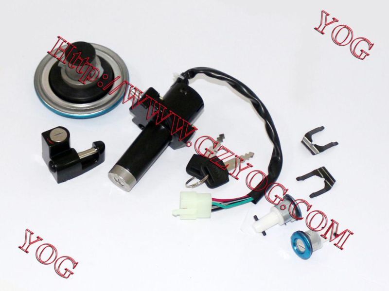 Motorcycle Parts Motorcycle Switch Key Set/Main Switch for Ax100 Bajaj Cg150