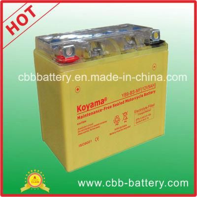 New Design High Quality Motorcycle Battery 12n9-BS- 12V8ah