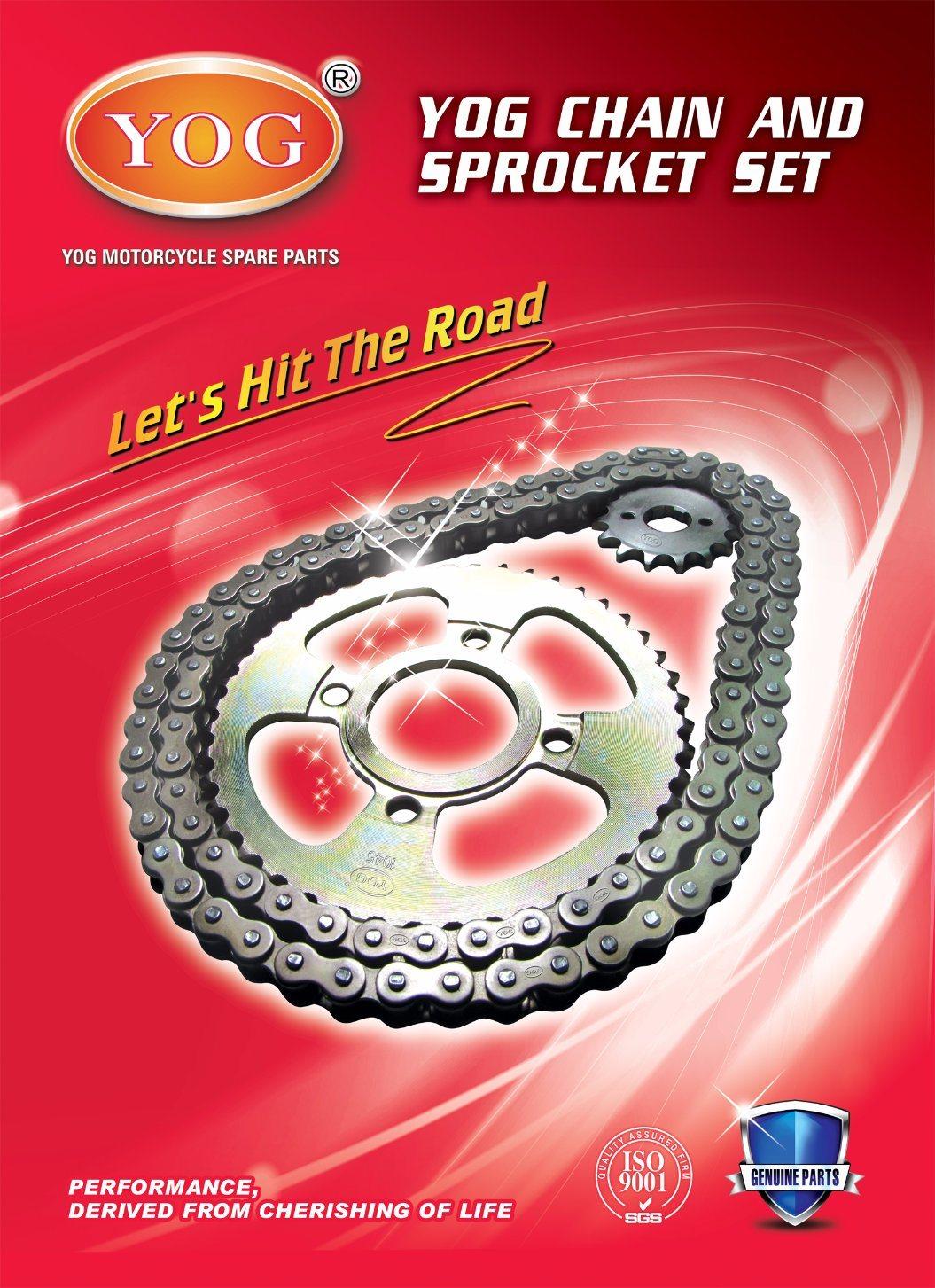 Motorcycle Transmission Parts Motorcycle Chain Sprocket Set Kit De Transmision Jialing125 Jh125L