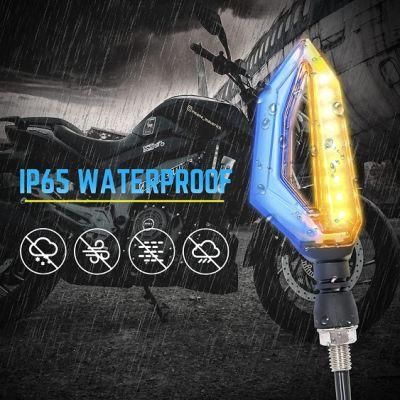 Suitable for YAMAHA Honda Motorcycles, LED Turn Bike Signal Lamp, Turn Signal Lights for Motorcycles