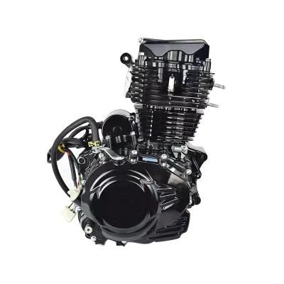 The New Original Motorcycle Tricycle Engine Assembly Cost-Effective King Cg175 Black King Kong Engine