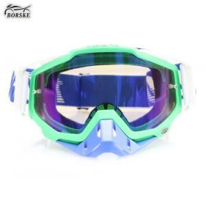 Motorcycle Riding Padded Safety Protective Glasses Anti-Fog Lens Glasses Fit Over Helmet